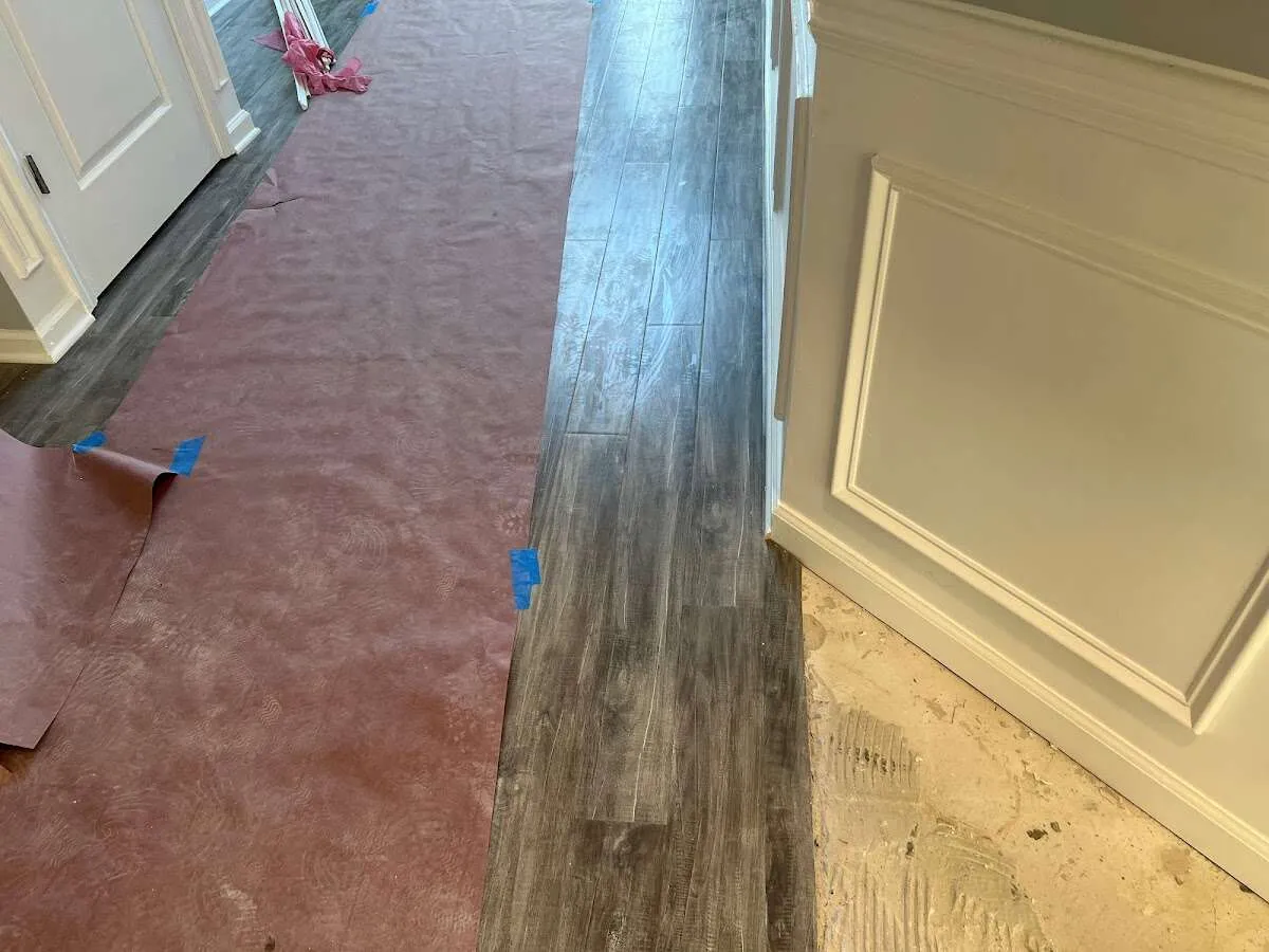 Completed marble shower restoration in Hamilton